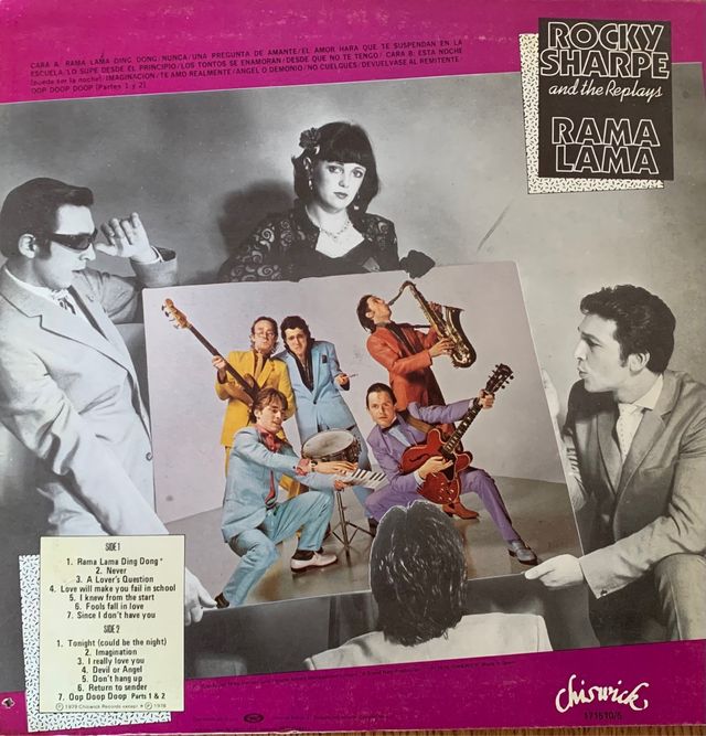 Vinilo-LP Rocky Sharpe