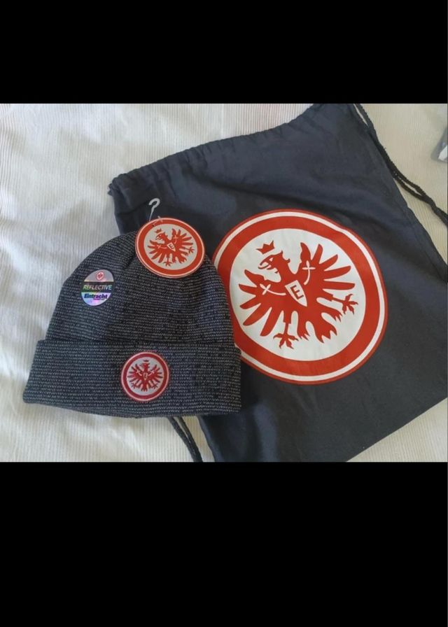 Gorro+ Bufanda Lana Eintracht Frankfurt 