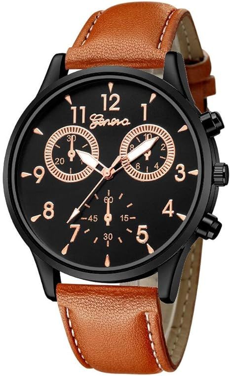 ⌚️ ¡Reloj Geneva Cuarzo Elegante para Hombre! ⌚️