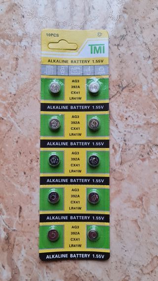 PILAS BOTON TIPO AG3