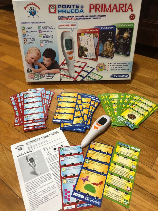 JUEGO PONTE A PRUEBA PRIMARIA +7