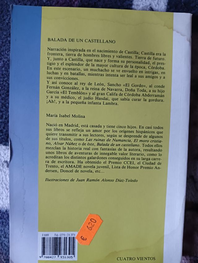 Libro Balada de un castellano
