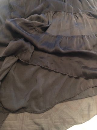 Vestido largo marrón