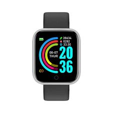 Reloj/SmartWatch Y68 D20 Bluetooth Plateado