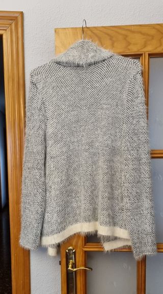 Rebeca de pelo suave de mujer talla XL