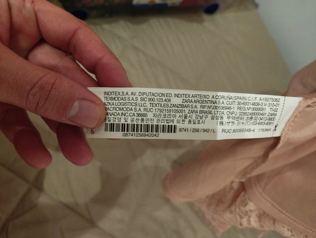 VESTIDO BORDADO ZARA