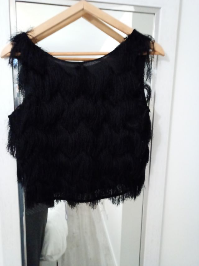 Precioso top hilos tipo pelo