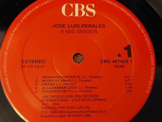José Luis Perales, A mis amigos