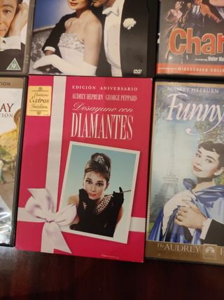 DVD Películas Audrey Hepburn