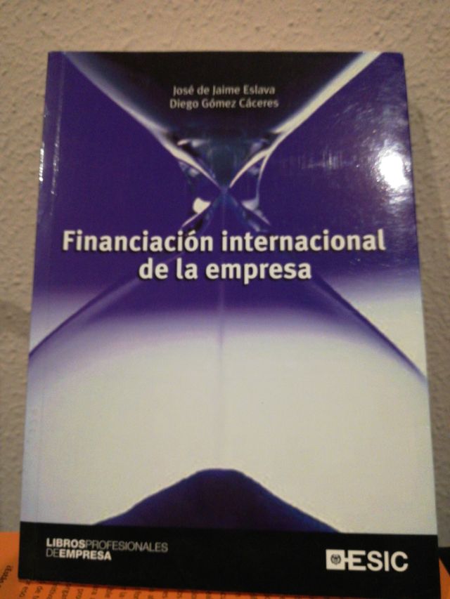 Libro financiación. Internacional de la empresa.