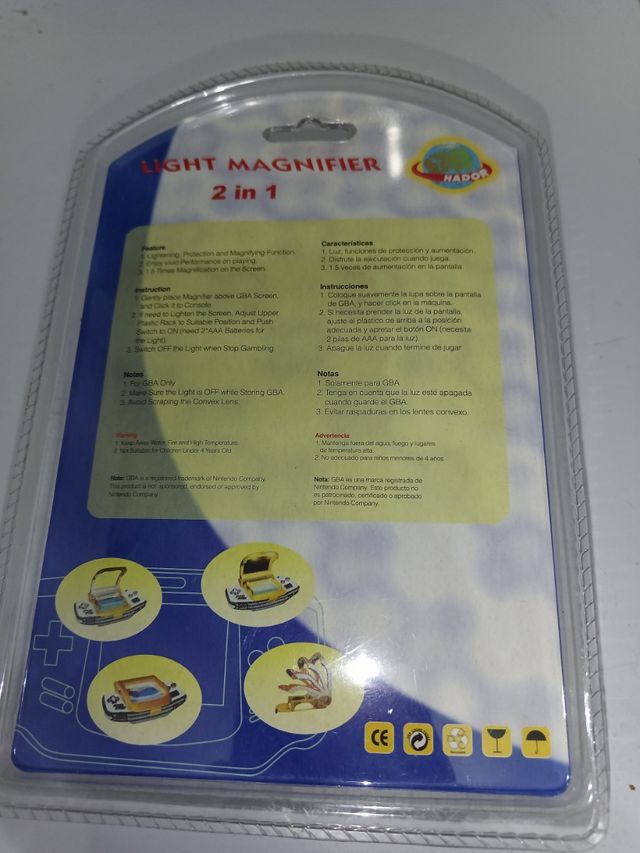 LUPA CON LUZ NINTENDO
