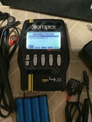 ELECTROESTIMULADOR COMPEX SP 4.0 COMPLETO ORIGINAL