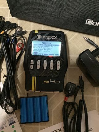 ELECTROESTIMULADOR COMPEX SP 4.0 COMPLETO ORIGINAL