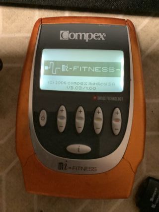 ELECTROESTIMULADOR COMPEX MI FITNESS ORIGINAL + EL