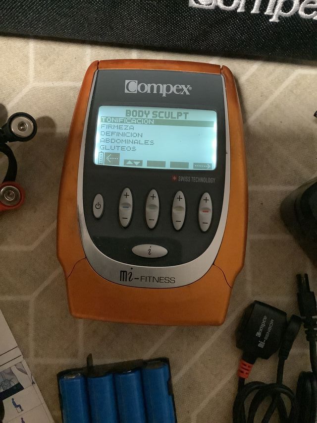 ELECTROESTIMULADOR COMPEX MI FITNESS ORIGINAL + EL