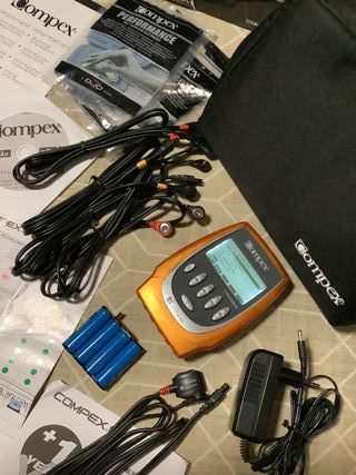ELECTROESTIMULADOR COMPEX MI FITNESS ORIGINAL + EL