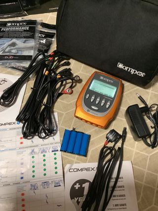 ELECTROESTIMULADOR COMPEX MI FITNESS ORIGINAL + EL