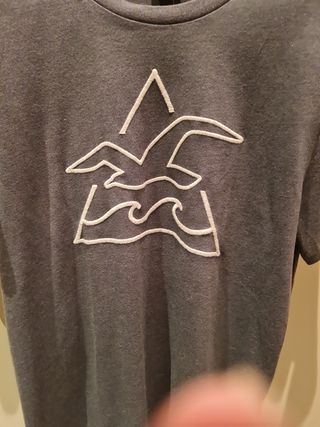 Camiseta gris Hollister Nueva talla XL