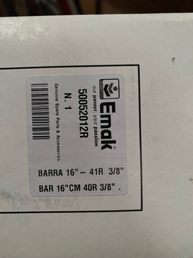 espada de motosierra oleo mac oregon