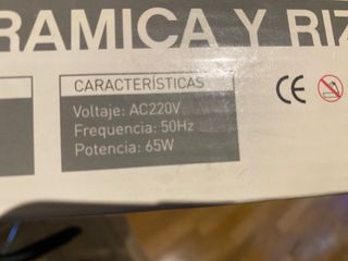 PLANCHA RIZADORA CABELLO