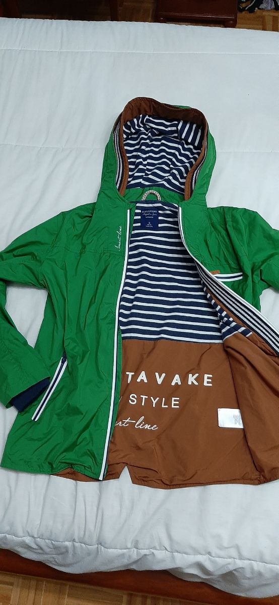 Parca, cortavientos chubasquero t/ 16