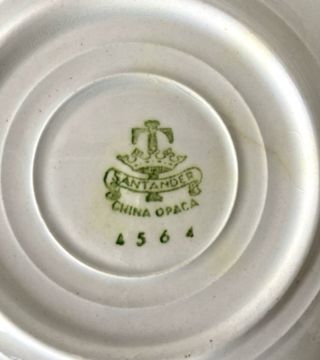 Set de platos vintage