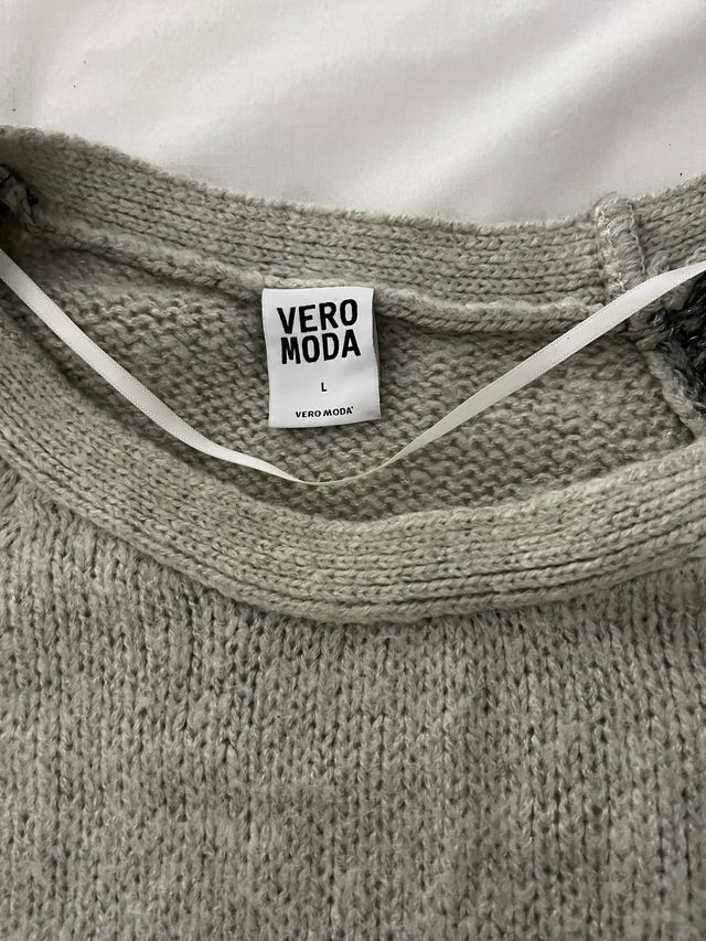 jersey vero moda talla l color gris