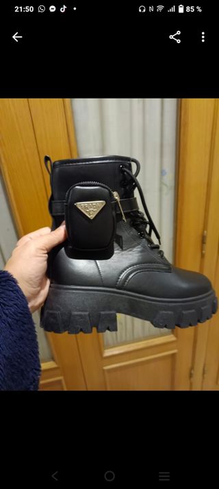 botas polipiel 