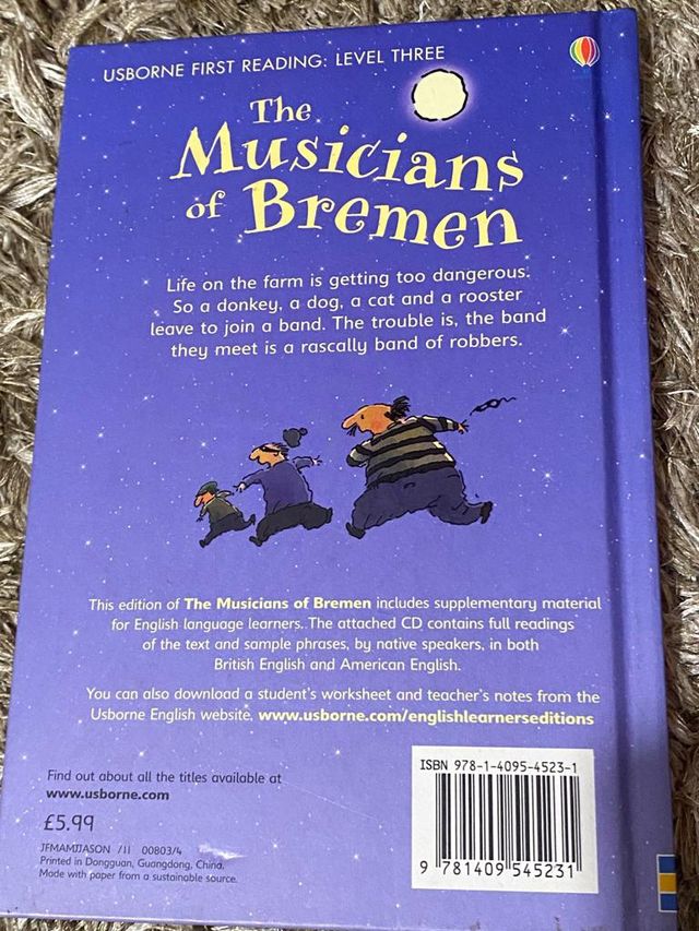 Libro "The Musicians of Bremen"