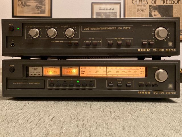 (En revisión técnica). UHER  VG 720 & VG820