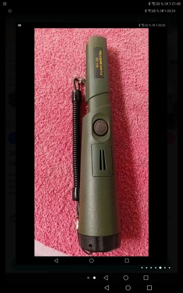 PINPOINTER DETECTOR IP68 SUMERGIBLE