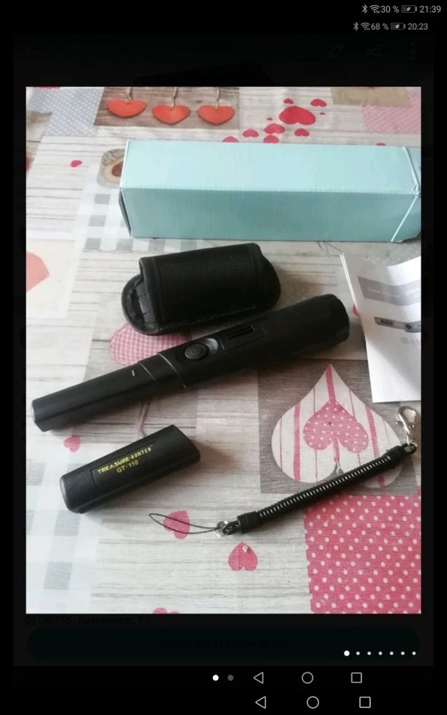 PINPOINTER DETECTOR IP68 SUMERGIBLE