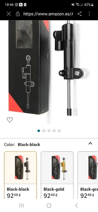 amortiguador de motocicletas