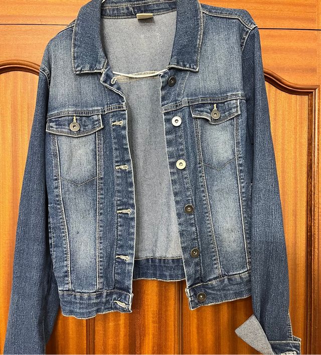 chaqueta vaquera vero moda elástica talla m
