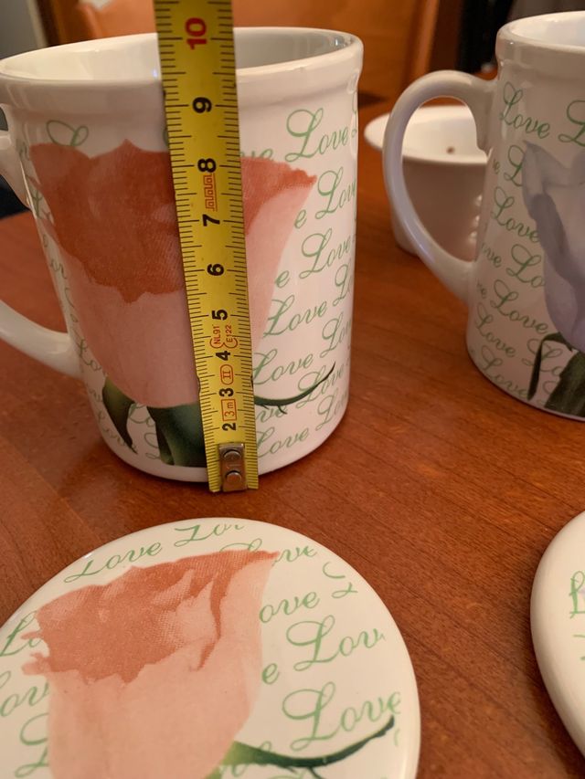 Coppia di tazze da the o tisana