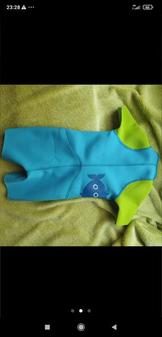 Neopreno bebé. 12-18 meses. Tribord
