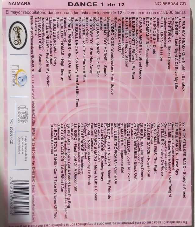 8 CD colección música variada