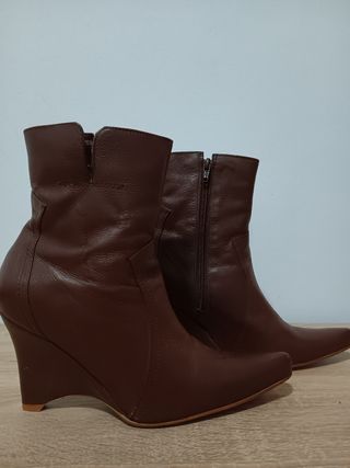 Botas / botines de piel 37