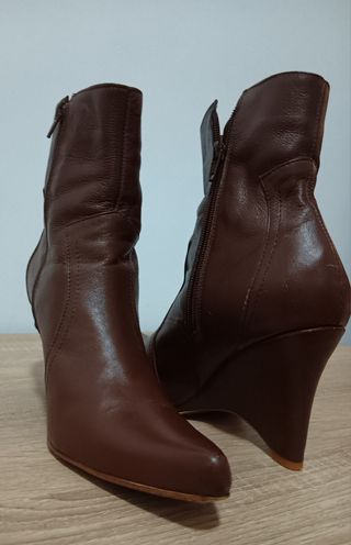 Botas / botines de piel 37