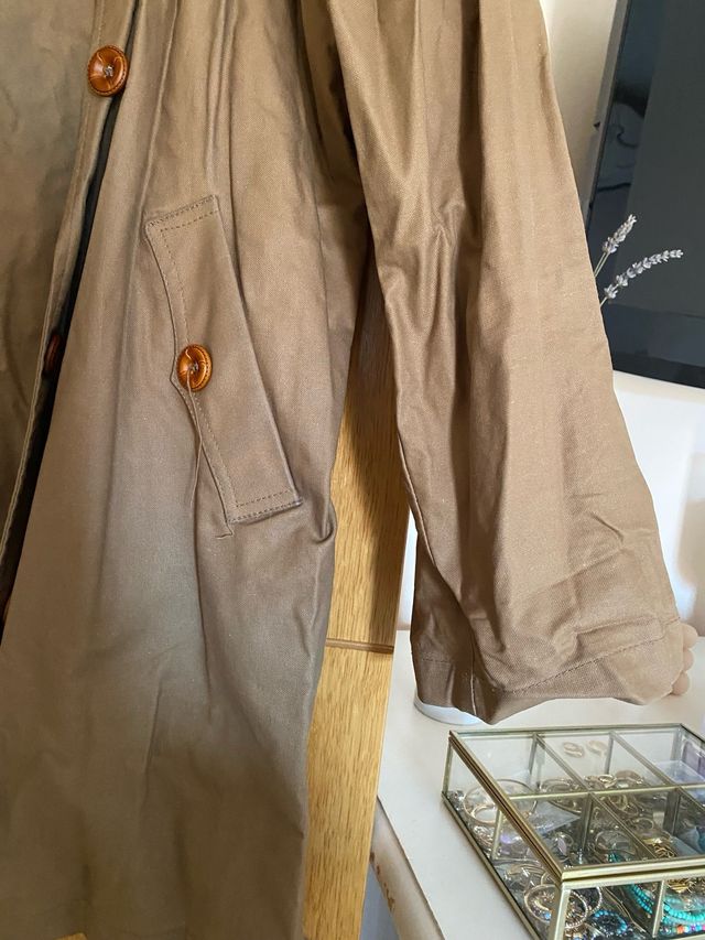 Gabardina beige de Precchio