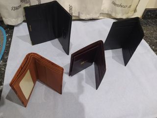 4 Billeteras de Piel