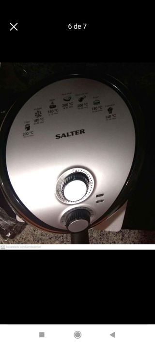 Freidora de aire 3'2 litros marca salter