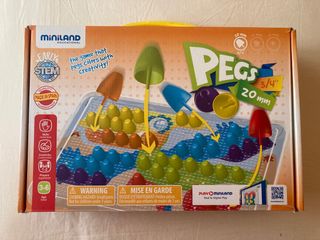 Juego de mosaico Pegs (pinchos)