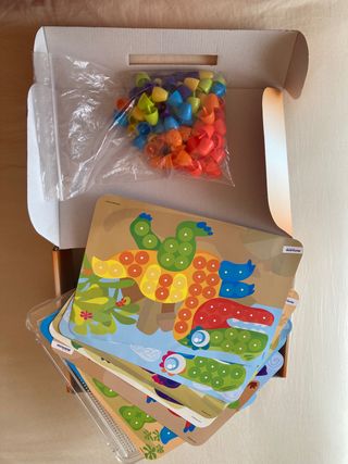 Juego de mosaico Pegs (pinchos)