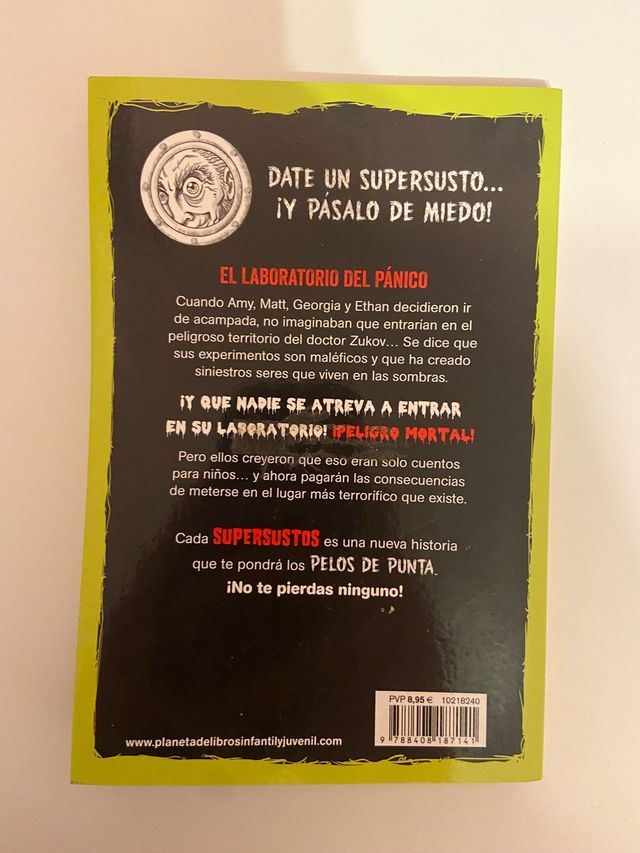 JEFF CREEPY SUPERSUST.D EL LABORATORIO DEL PÁNICO