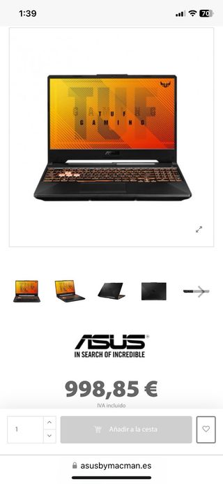  ASUS TUF Gaming F15 FX506LH-HN042