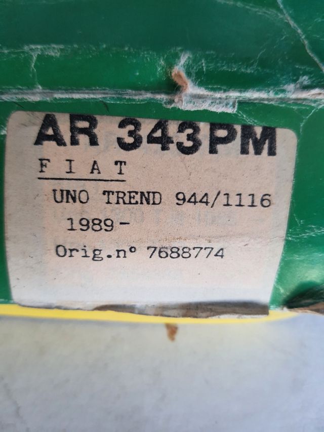 Filtro olio e aria per Fiat Uno 1.1 del