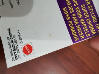 Catalogo Barbie Hairstyles 1991.