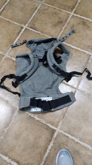 Mochila Portabebes Boba gris