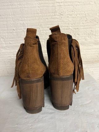 BOTIN FLECOS HANGAR PIEL TALLA 38